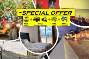 ツ S2BDepa+GRATIS(1Cuatri+Scooter+2BICIS+2Snorkels), San Miguel De Cozumel